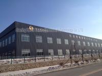 Edificios prefabricados modificados para requisitos particulares del taller de la fabricación del taller de la estructura de acero del diseño