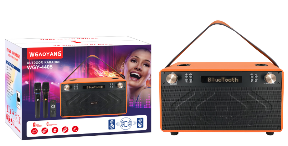 Portable Party Speaker Offering Easy Setup and Loud Sound Great for Conferences Outdoor Parties and Corporate Functions