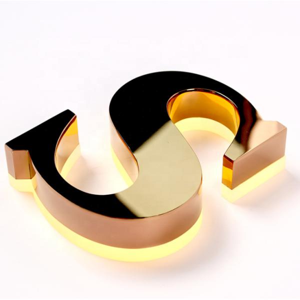 Знак в гостиничном номере с подсветкой от нержавеющей стали для индивидуального дизайна