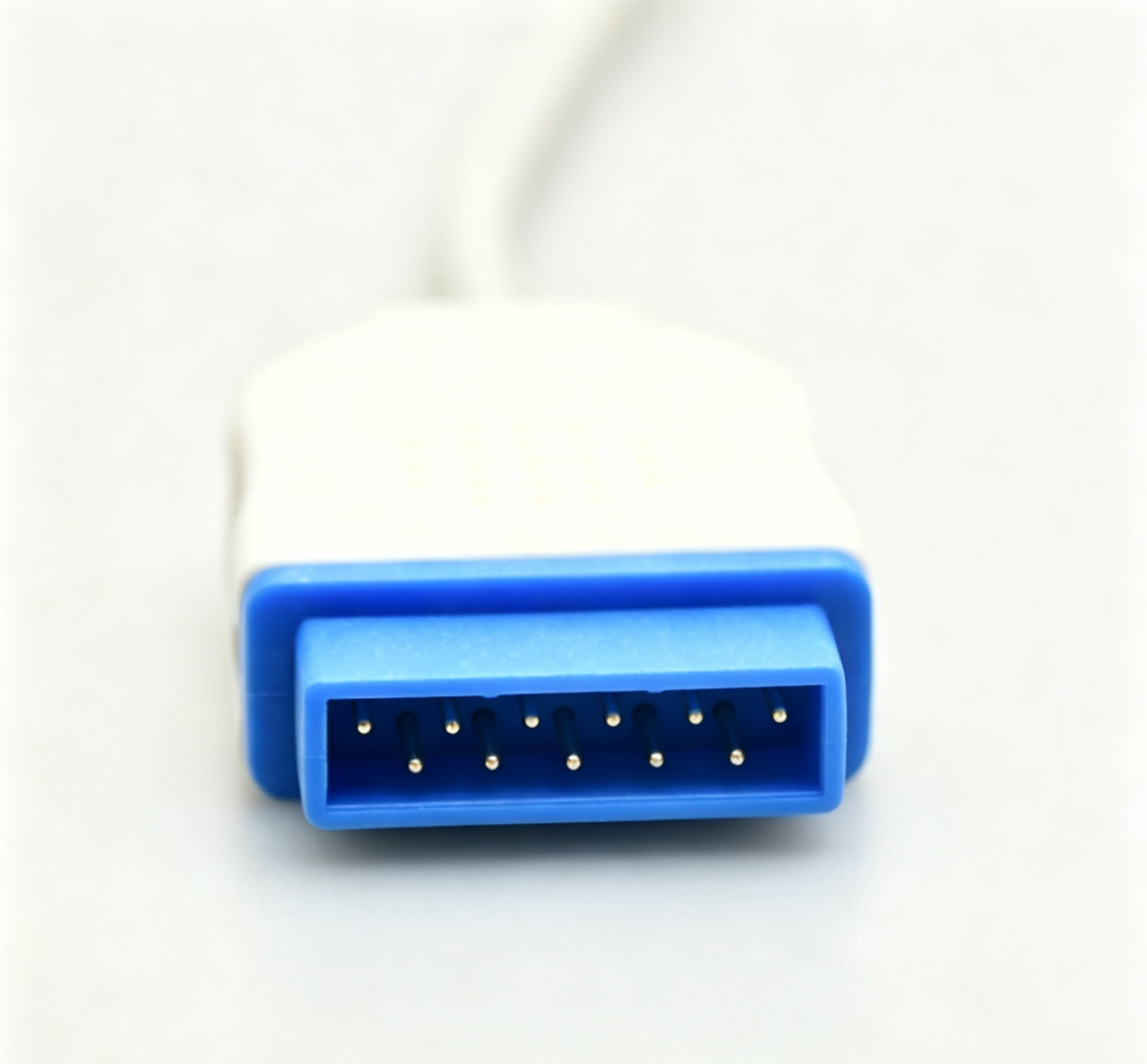 Medical Reusable Spo2 Sensor 2.4m Spo2 Extension Cable 11Pin To DB9 Compatible With GE Marquette