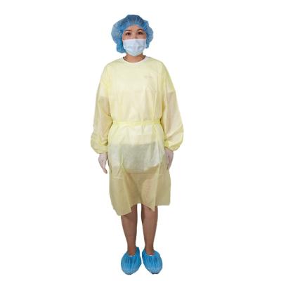 Vestido protetor descartável do isolamento de SMMS