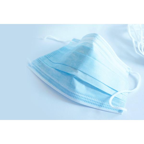 Highly Breathable 3 Ply Non Woven Face Mask , Disposable Medical Mask