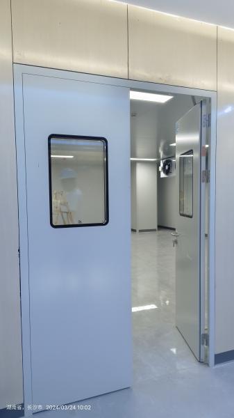GMP Isolamento térmico Farmacêutico Sala limpa Portas Metal Porta Para Hospital