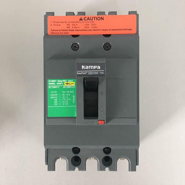 compact ezc100 circuit breaker three phase 15a 20a 25a 30a 40a ezc 25ka mccb
