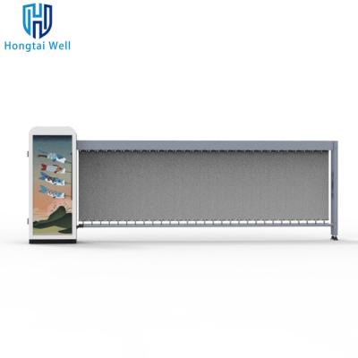 Led Light Box Fence Arm Barrier Gate Advertising Electric Parking Barriers 140W/200W
