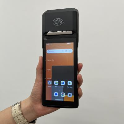 Lojas de varejo 5.5 HD Terminal Android POS com rede 4G e Wi-Fi