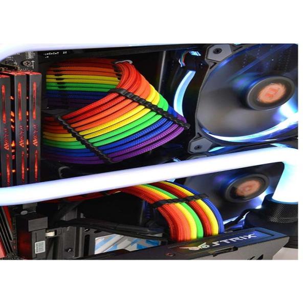 Удлинительные кабели 18AWG 300mm Sleeved электропитанием
