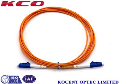 MM LC Fiber Optic Patch Cord , 2.0mm Fiber Optic Jumper 3.0m 4.0m Length
