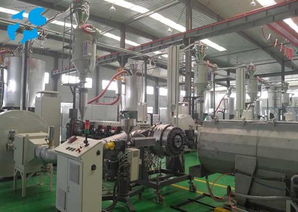 Plastic Pellet Molecular Seive Dryer Oil Removal Device Polished Appearance