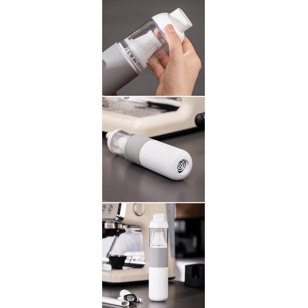 Eco-Friendly Small Rechargeable Desktop Coffee Powder Cleaner for Countertop Cleaning