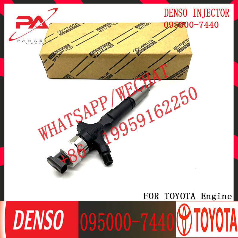 0950007440 Впрыскиватель 23670-39225 23670-39265 Дизельный впрыскиватель Assy 095000-7440 для TOYOTA 23670-30120