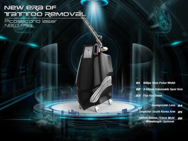 Tattoo Removal Picosecond Laser Device 1064nm/ 755nm/ 532nm Picosecond Laser