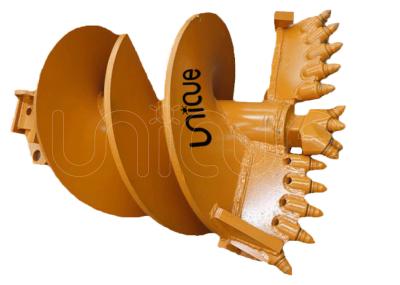 perfuração Rig Auger High Strength da espessura do diâmetro 30mm de 1500mm