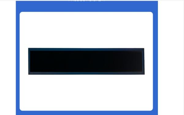 Module d'affichage TFT de type barre de 28 pouces, 1920*360 points, interface LVDS 51 broches, 1500 cd/m²