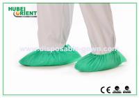 Utilisation en usine imperméable à l'eau taille libre coloré jetable utilisation en plastique CPE couverture de chaussure jetable