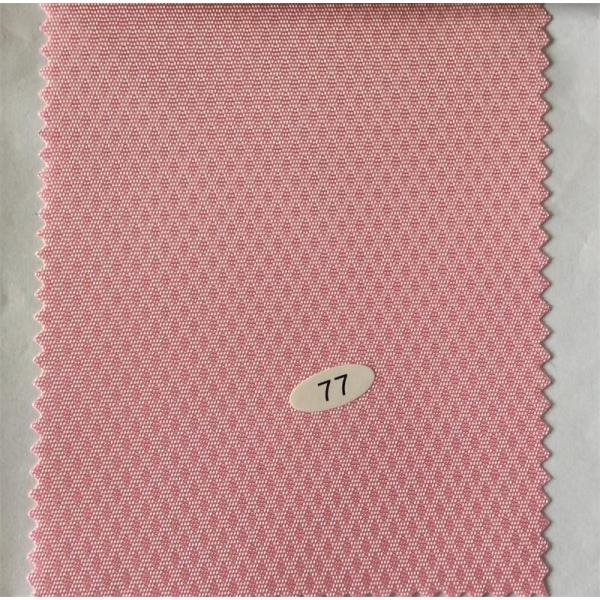 Coated Pink Bar Diamond Implicit Jacquard 100% Polyester Oxford Fabric for Items