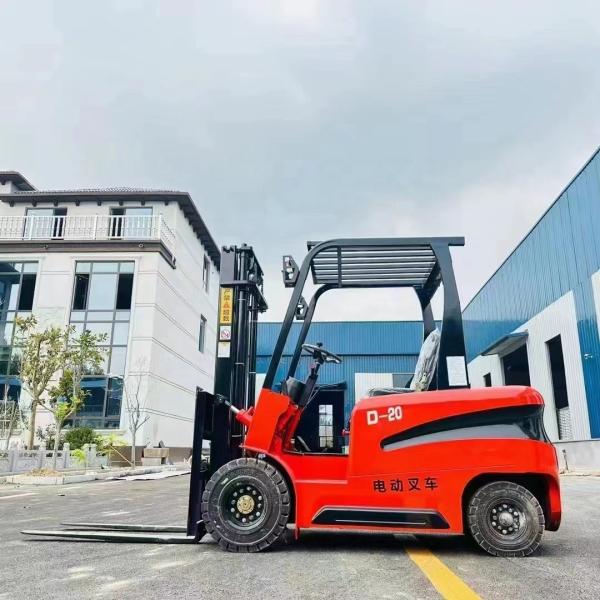 1 ton 1.5 ton 2 ton Electric Forklift Machine High Efficiency Battery Powered New Forklifts 4 Wheel Electric Forklift