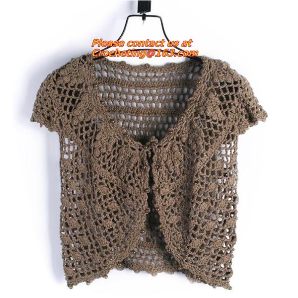 Sweater, Cardigan, Crochet, Crocheted, Pullover, Hollow Out, Summer Tops, Crochet Blouse