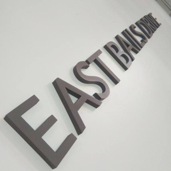 Водоустойчивые письма металла 12V Shopfront 3D