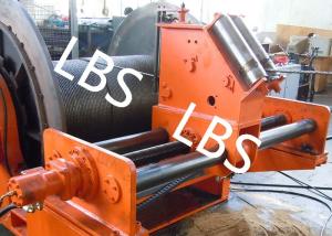 LBS Grooved Sleeve Spooling Device Hydraulic Winch 3 MM - 190 MM Wire Diameter