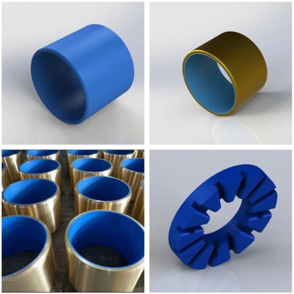 UNIV Blank Material Used in Pump Hydro Bearing Bushing Replacement to THORDON THORPLAS