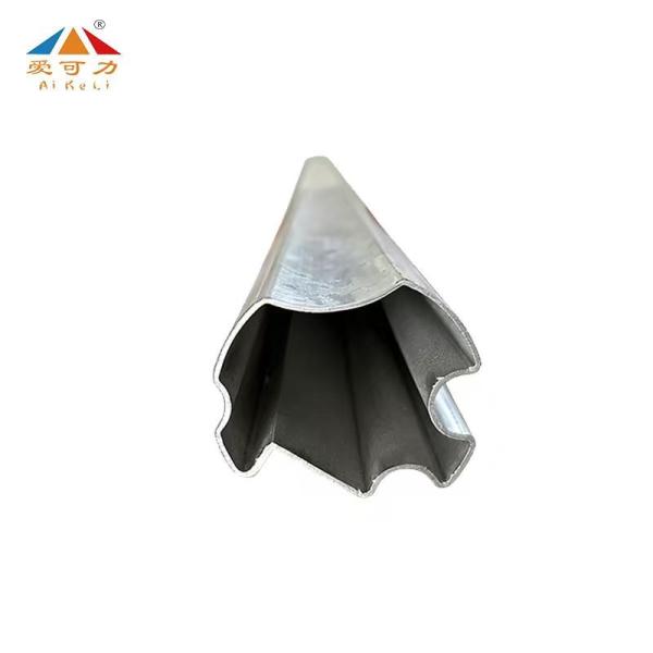 60 Connected Aluminum Alloy Seamless Steel Pipe Anodized Sand Blasting