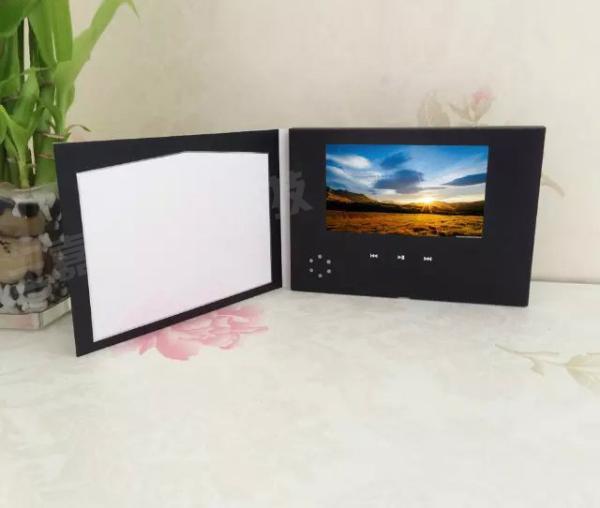 5 HD Lcd Video Business Cards Magnetic Switch Digital Catalogue For Promotion