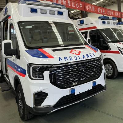 Ambulance With Advanced Life-Support Equipment For Emergency Medical Care And Critical Patient Transfer Intensive Care