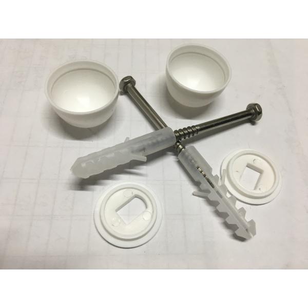 Vertical Ground Fixed Toilet Anchor Bolts , Toilet Bowl Mounting Bolts 6*70mm