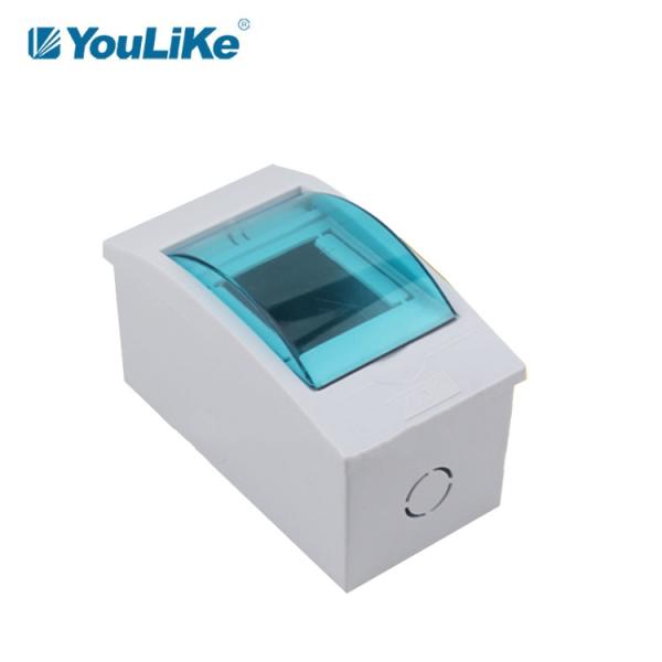 Electrical Plastic MCB Box 3 Way Surface Mounting For Circuit Breaker