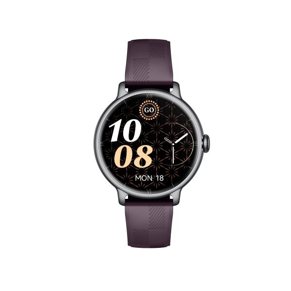 KW60A Max Lady Classic Style Smartwatch 1.19 Inch Women's Health Smart Watch IP68 Waterproof GPS Sports Lady Smartwatch