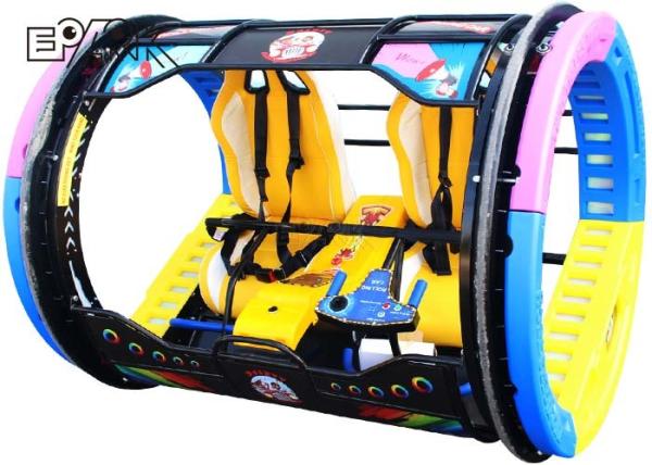 300W Amusement Game Machines 360 Degree Rolling Electric Leswing Happy Car