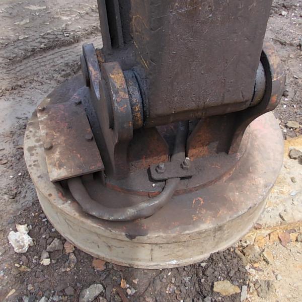 380kg To 4800kg Round Sheet Metal Magnetic Lifter MW5