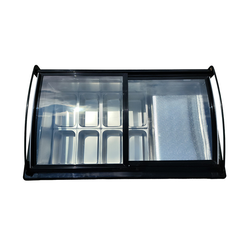 Customization Commercial Fridge Showcase Refrigerators Ice Cream Freezer Display Cupboard