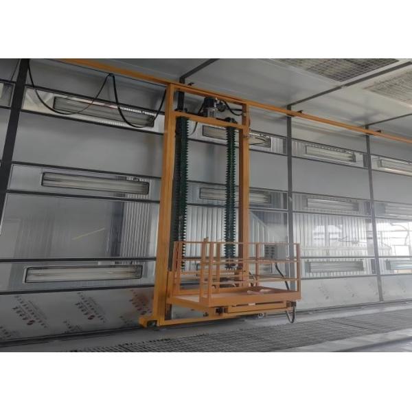 電気熱スプレー塗装と乾燥システム 超大型のバス