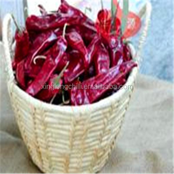 Piment Yidu Rouge Doux Épicé 7cm Stockage Endroit Sec Et Frais