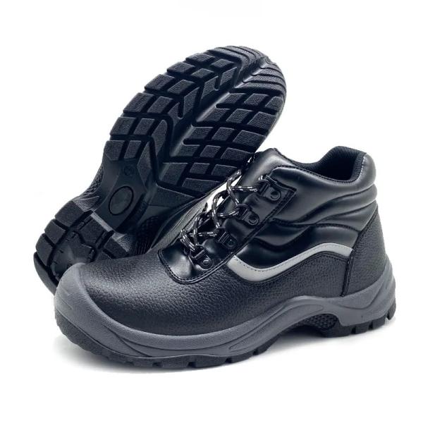 Chaussures de travail ESD pour hommes industriels en acier léger