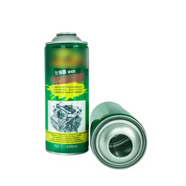 Customizable Metal Aerosol Spray Cans Empty Refillable Tinplate For Car Care