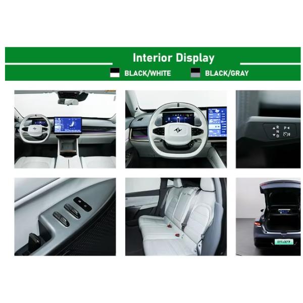 4880*1895*1460 longitud * anchura * altura 400 potencia máxima Dongfeng Yipai 007 automóvil eléctrico deportivo con 540 rango de eficiencia energética