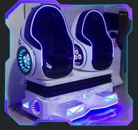 Fabricant de Guangzhou vr 9d fauteuil à œufs double joueurs 19/21/43 pouces roller coaster écran 9d vr fauteuil à vendre