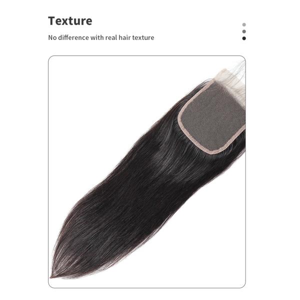 Skin Friendly 8A 360 Full Lace Closure 45.72cm 18 Inch Lace Closure