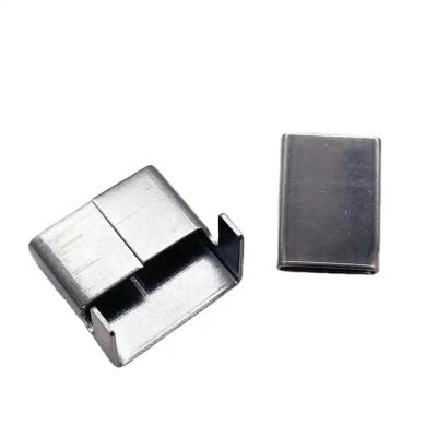 12.7mm Stainless Steel Closed Seals Wing Buckle For Fixing Banding
