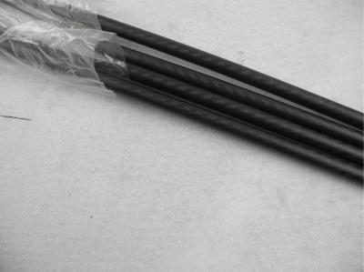 Tubulação matte da fibra do carbono da sarja telescópica do uso de Pólo