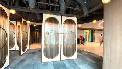 2000-6000mm Height Acoustic Sliding Folding Partition Sliding Room Divider Wall