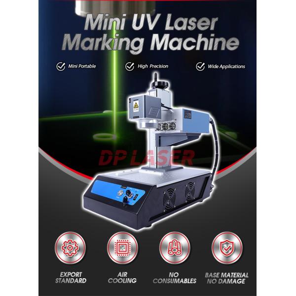 машина маркировки лазера 3W 5W 10W мини портативные УЛЬТРАФИОЛЕТОВЫЕ/принтер отметки металла