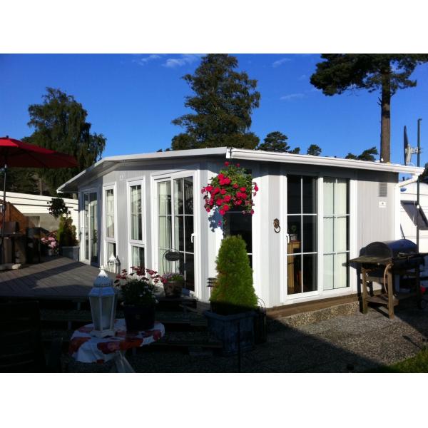 Передвижные жилые стальные здания - хижина каравана взморья Норвегии, 30скм