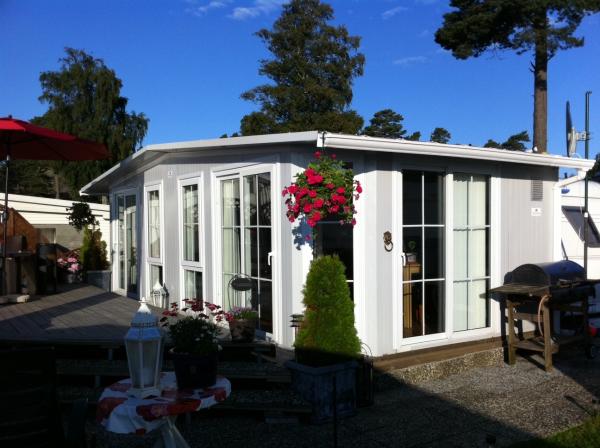 Construções de aço residenciais móveis - cabana da caravana do beira-mar de Noruega, 30sqm
