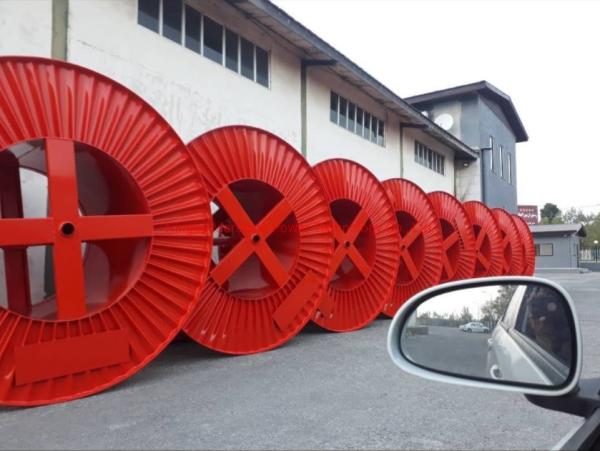Industrial Rolling Cable Drum Wheel Reel For Electrical Wire Cable Spool