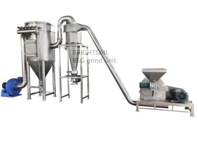 Stainless steel Perchlorates Grinding Machine Salt Grinder Machine Food Powder Machine with CE