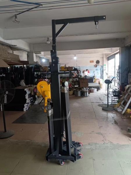 Alloy Steel Event Truss Tower Hand Crank , Foldable Line Array Lift Tower